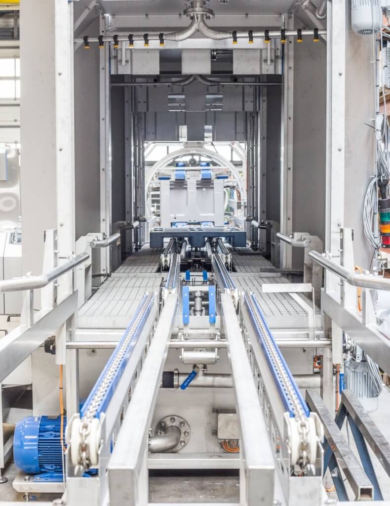 Palletbox & bin washer Unifortes